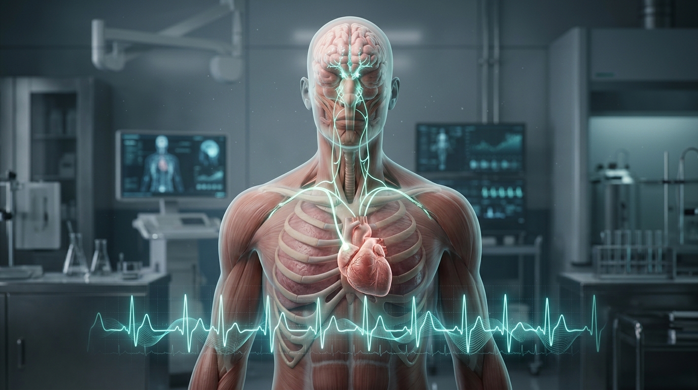 Vagus Nerve and Heart Health: The HRV Connection